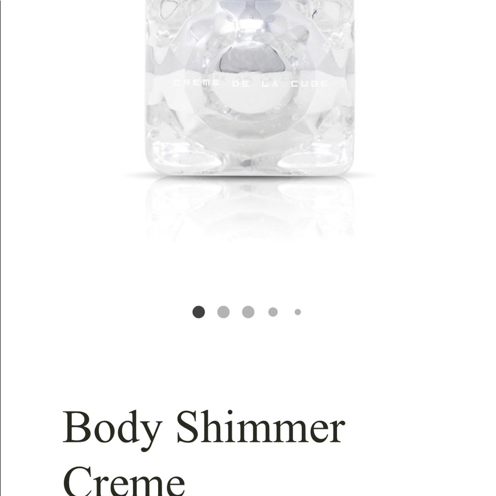 Creme De La Cube Body Creme Shimmer  La Mer Body Glow Moisturizer Cream